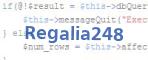security code